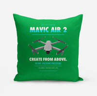 Thumbnail for DJI Mavic Air 2 design on green pillow