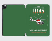 Thumbnail for Airbus H145 D3 design on green ipad tablet case