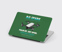 Thumbnail for DJI Spark design on green MacBook case