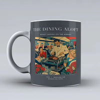 Thumbnail for VINTAGE G4217 - The Dining Aloft - Ceramic Mug design on gray