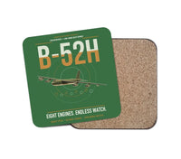 Thumbnail for B-52H Stratofortress design on green 1 piece coaster