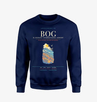 Thumbnail for El Dorado International Airport Bogota BOG Sweatshirt - Navy Blue