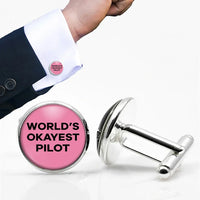 Thumbnail for World's Okayest Pilot Cuff Links - view 8