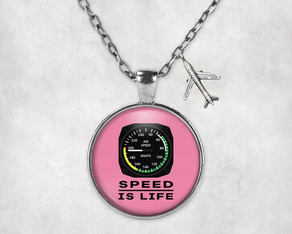 Speed Is Life Necklace - view 8