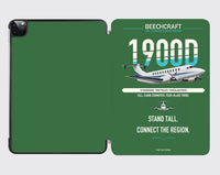 Thumbnail for Beechcraft 1900D design on green ipad tablet case