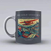 Thumbnail for VINTAGE G4415 - The Gold Assay Run - Ceramic Mug design on gray