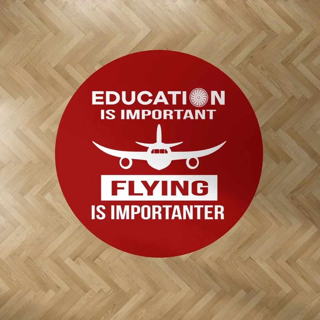Flying is Importanter Floor Mat - view 8