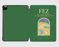 Thumbnail for Fes (FEZ) design on green ipad tablet case