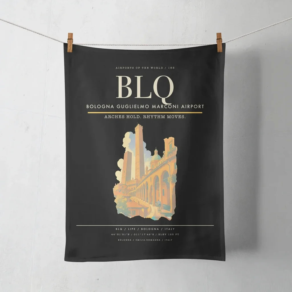 Bologna Guglielmo Marconi Airport BLQ - Black