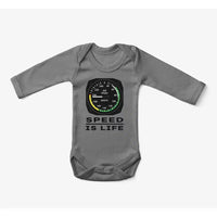 Thumbnail for Speed Is Life Baby Bodysuit - view 8