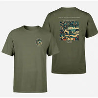 Thumbnail for VINTAGE G4269 - The Swallows In The Rafters - Double-Side T-Shirt design on greenarmy double side t shirt