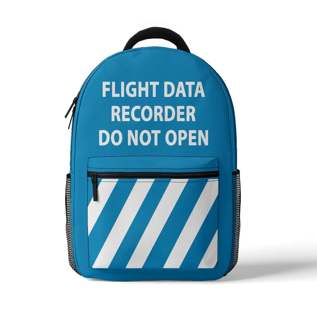 Flight Data Recorder Do Not 3D Backpack - view 8