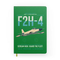 Thumbnail for F2H-4 Banshee design on green notebook