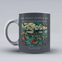 Thumbnail for VINTAGE G4189 - The Atoll Supply Day - Ceramic Mug design on gray