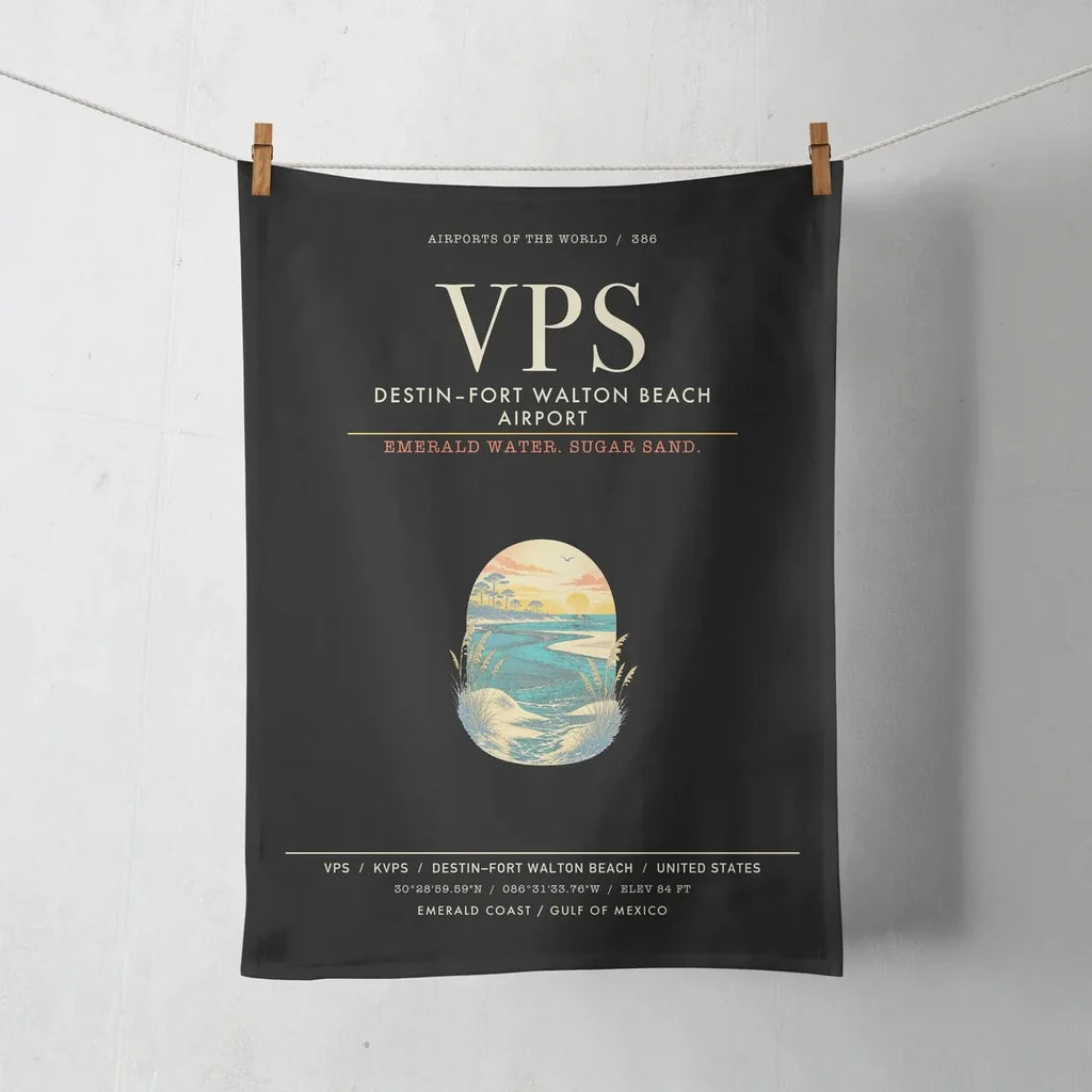 Destin Fort Walton Beach Airport VPS - Black