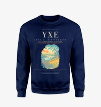 Thumbnail for Saskatoon John G. Diefenbaker International Airport YXE Sweatshirt - Navy Blue