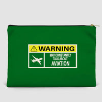 Thumbnail for Warning May Constantly Talk About Zipper Pouch - view 8