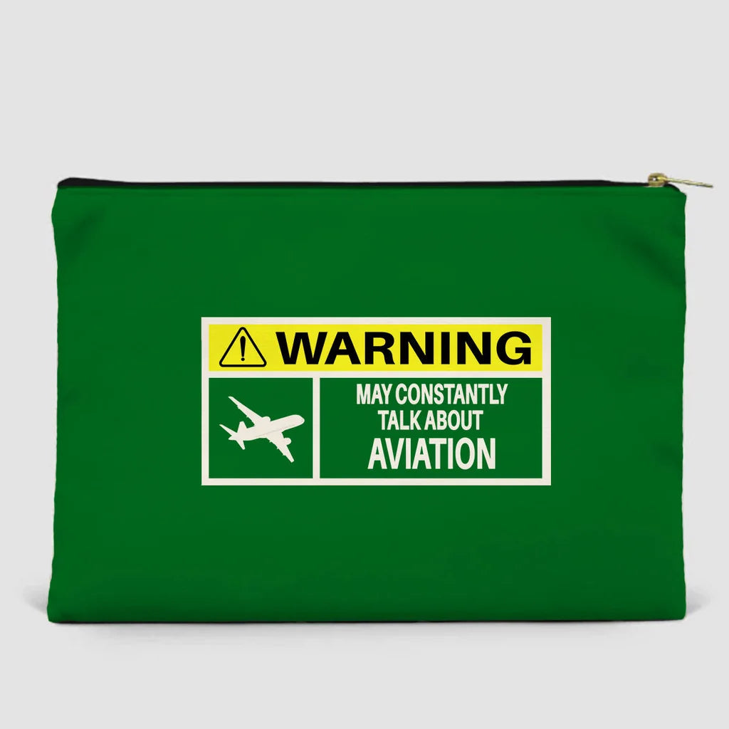 Warning May Constantly Talk About Zipper Pouch - view 8