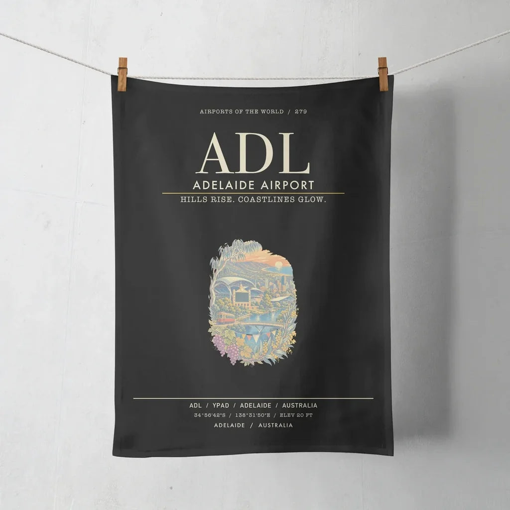 Adelaide Airport ADL - Black