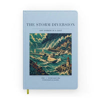Thumbnail for VINTAGE G4074 - The Storm Diversion - Designed Notebooks design on lightblue