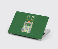 Thumbnail for Nome Airport (OME) design on green MacBook case