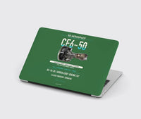 Thumbnail for CF6-50 design on green MacBook case