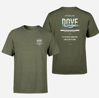 Thumbnail for de Havilland DH.104 Dove 8 design on green army t shirt