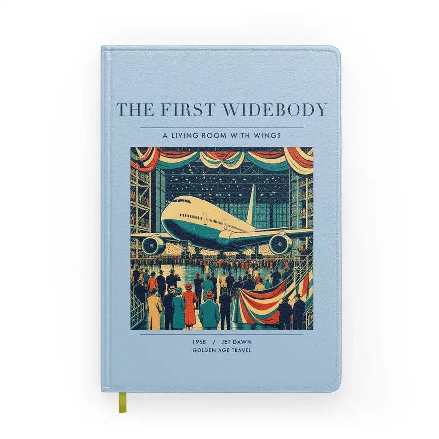 VINTAGE G4134 - The First Widebody - Designed Notebooks design on lightblue