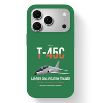 Thumbnail for T-45C Goshawk design on green magsafe iphone case, for iPhone 17 Pro