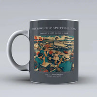 Thumbnail for VINTAGE G4221 - The Rooftop Spotting Deck - Ceramic Mug design on gray
