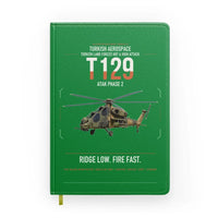 Thumbnail for Turkish Aerospace T129 ATAK Phase 2 design on green notebook