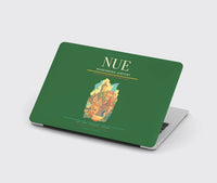 Thumbnail for Nuremberg Airport (NUE) design on green MacBook case