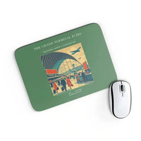 Thumbnail for VINTAGE G4300 - The Grand Terminal Echo - Designed Mouse Pads design on green rectangle