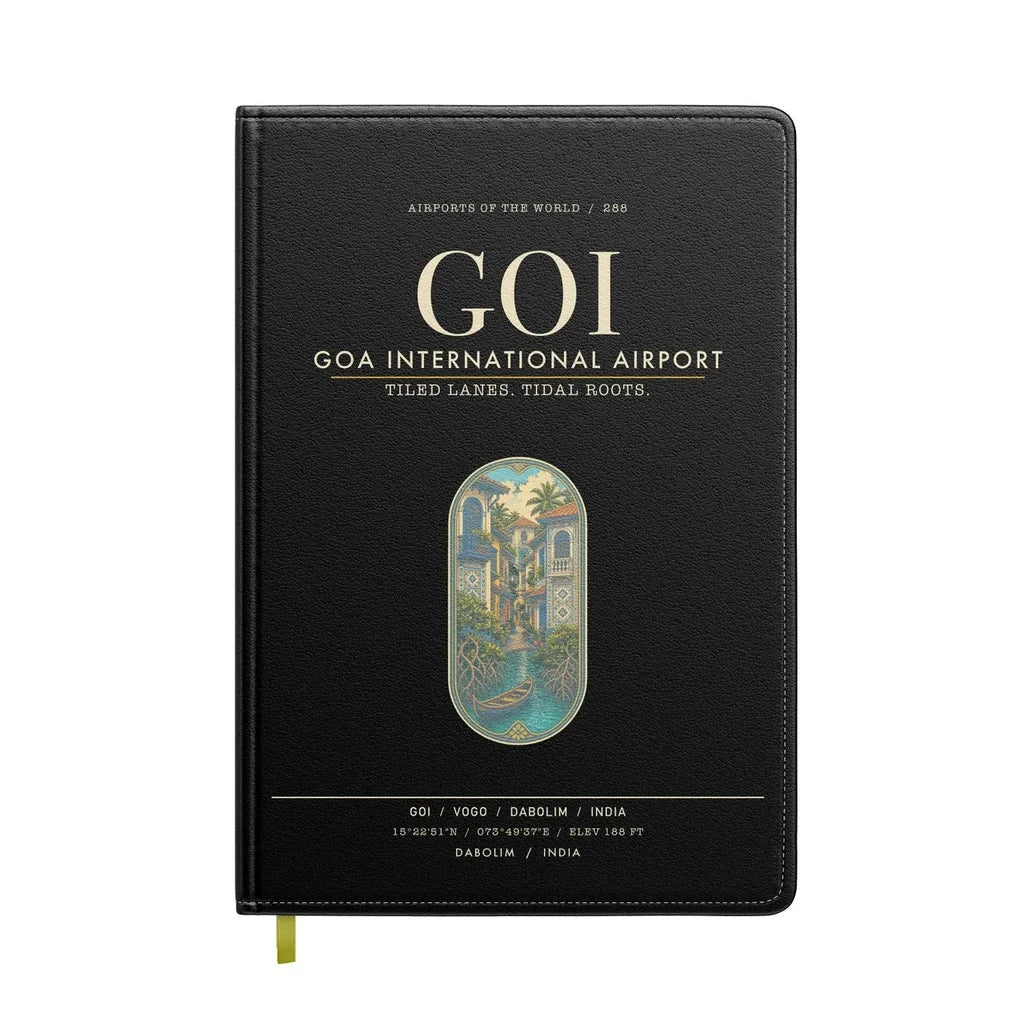 Goa International Airport Dabolim GOI - Black
