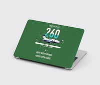 Thumbnail for Beechcraft King Air 260 design on green MacBook case