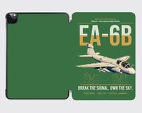 Thumbnail for EA-6B Prowler design on green ipad tablet case