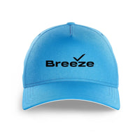 Thumbnail for Breeze Airways logo printed on light blue cap