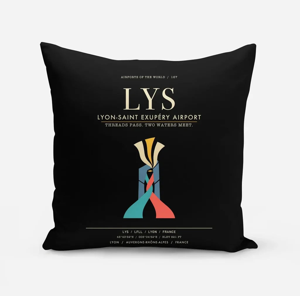 Lyon-Saint Exupery Airport LYS - Black