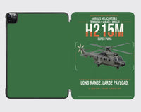 Thumbnail for Airbus H215M design on green ipad tablet case