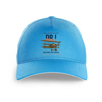 Thumbnail for Fokker Dr.I design on light blue printed hat