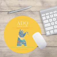 Thumbnail for Kodiak Airport ADQ Mouse-Pad Round - Yellow