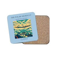 Thumbnail for The Polar Shortcut - Designed Coasters design on light blue 1-piece