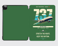 Thumbnail for Boeing 737-400 Classic design on green ipad tablet case