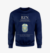 Thumbnail for Bozeman Yellowstone International Airport BZN Sweatshirt - Navy Blue