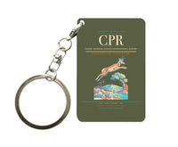 Thumbnail for Casper–Natrona County International Airport (CPR) design on green army key chain