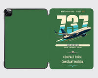 Thumbnail for Boeing 737-700 NG design on green ipad tablet case