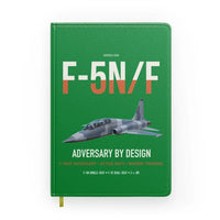 Thumbnail for F-5N F Adversary design on green notebook
