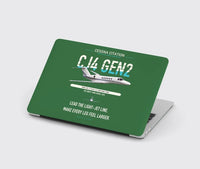 Thumbnail for Cessna Citation CJ4 Gen2 design on green MacBook case