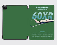 Thumbnail for Bombardier Learjet 60XR design on green ipad tablet case
