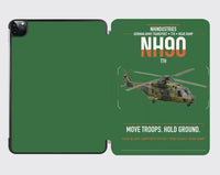 Thumbnail for NHIndustries NH90 TTH design on green ipad tablet case